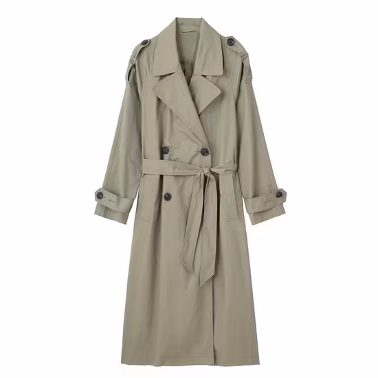 Trench Coat Women′ Style British Classic Gobal Fashion
