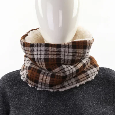 도매 2023 새로운 도착 겨울 스카프 목도리 격자 무늬 고품질 긴 소프트 체크 무늬 짠 여성 겨울 두꺼운 따뜻한 스카프